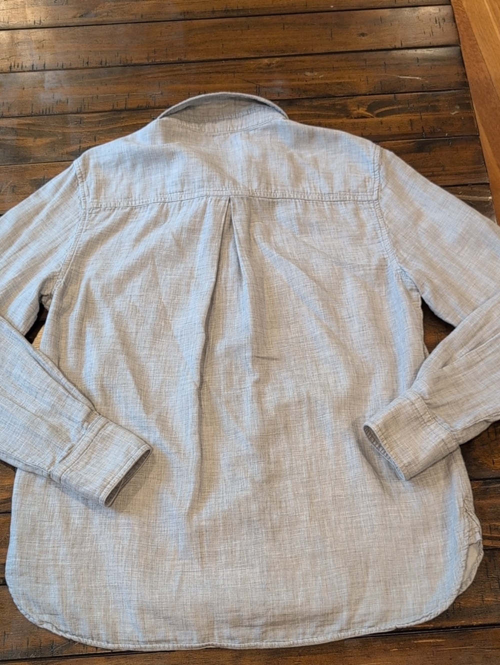 Reiss Mimi Twin Pocket Cotton Button Down Long Sleeve - Picture 8 of 9